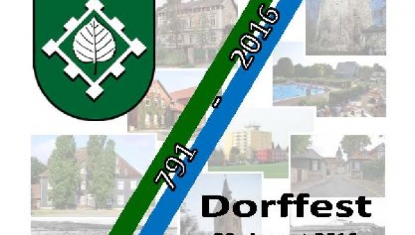 Dorffest am 20. August 2016