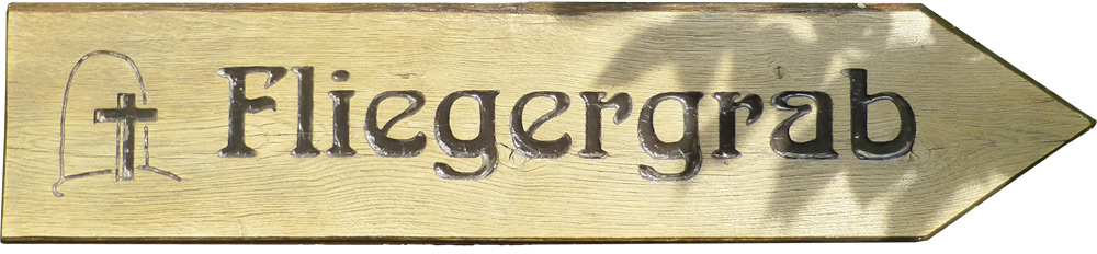 Wer liegt im Fliegergrab?