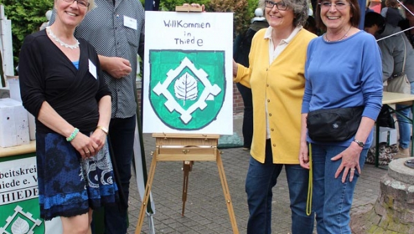 Künstlerische Talente beim Stadtteilfest 2015
