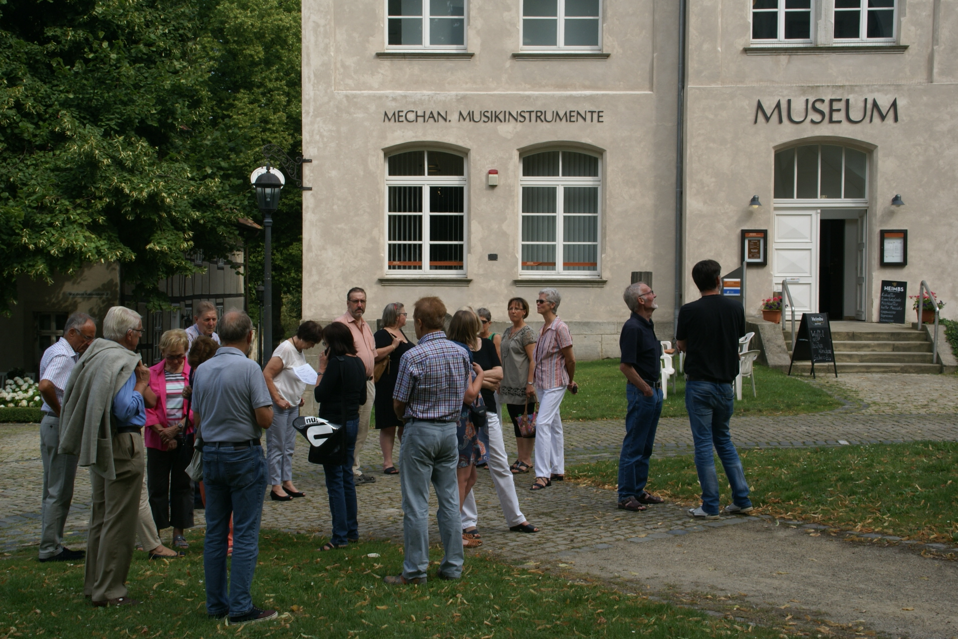 Besuch im Museum für Musikinstrumente