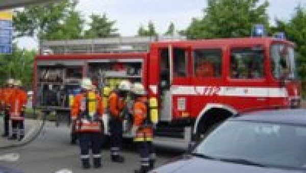 Alarmübung der Feuerwehr