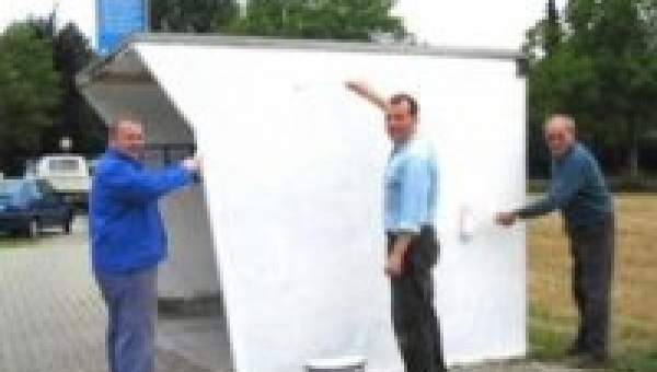 Ortsratsmitglieder packten es selbst an