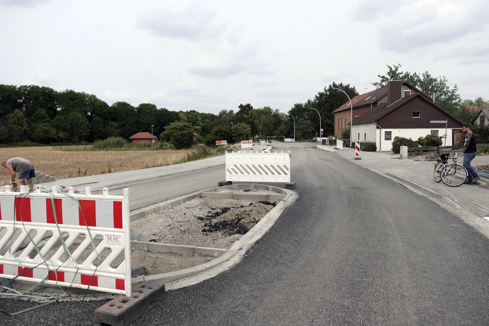 An der Danziger Straße wird wieder gebaut