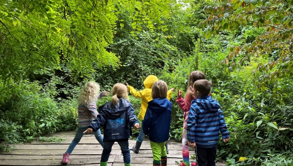 Besuch des Bürgerwaldes